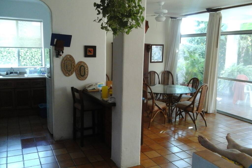 Cocina y comedor