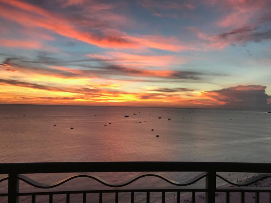Sunset on the Gulf of Mexico. Our home is only five miles from Bonita Beach. Just a short drive from the world renowned beaches of Lovers Key, Naples, Marco Island, Sanibel and Captiva Islands.