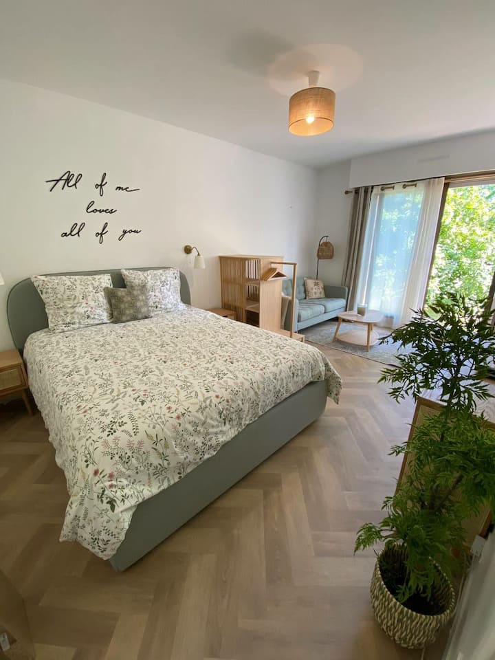 Studio Côte de Grace 2 steps from the heart of Honfleur