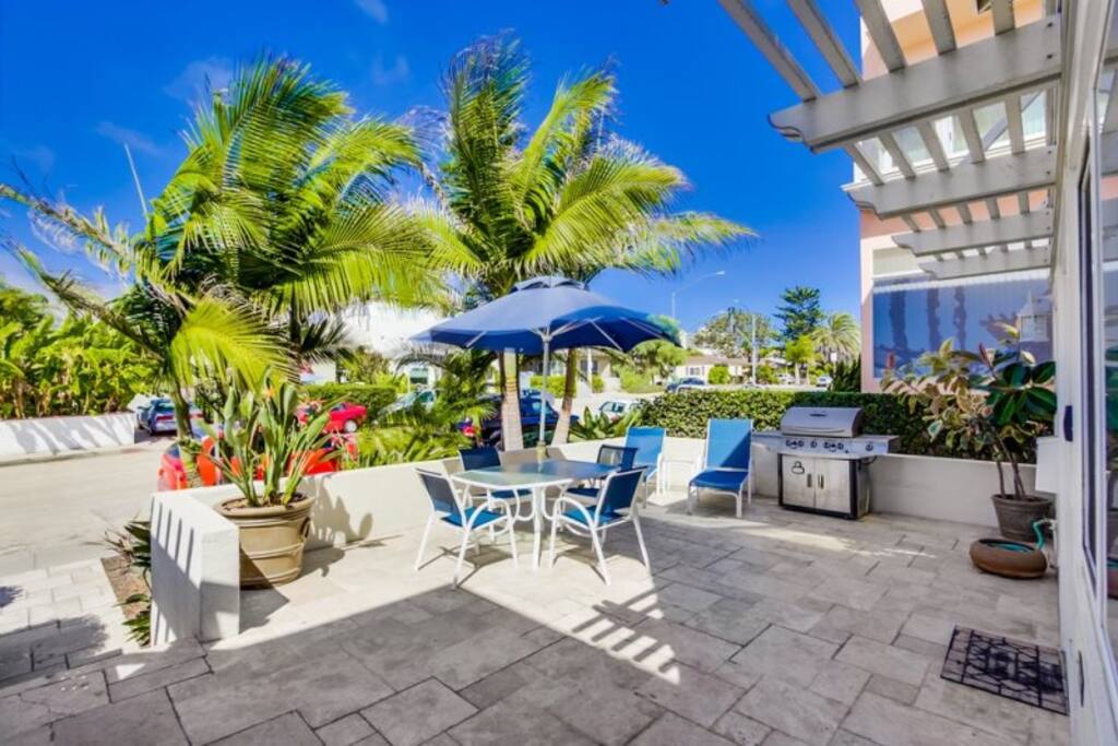 Just relax and enjoy the ocean breeze from your private patio