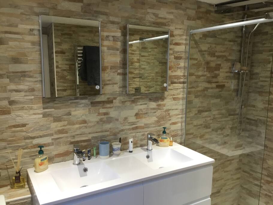 The shower room