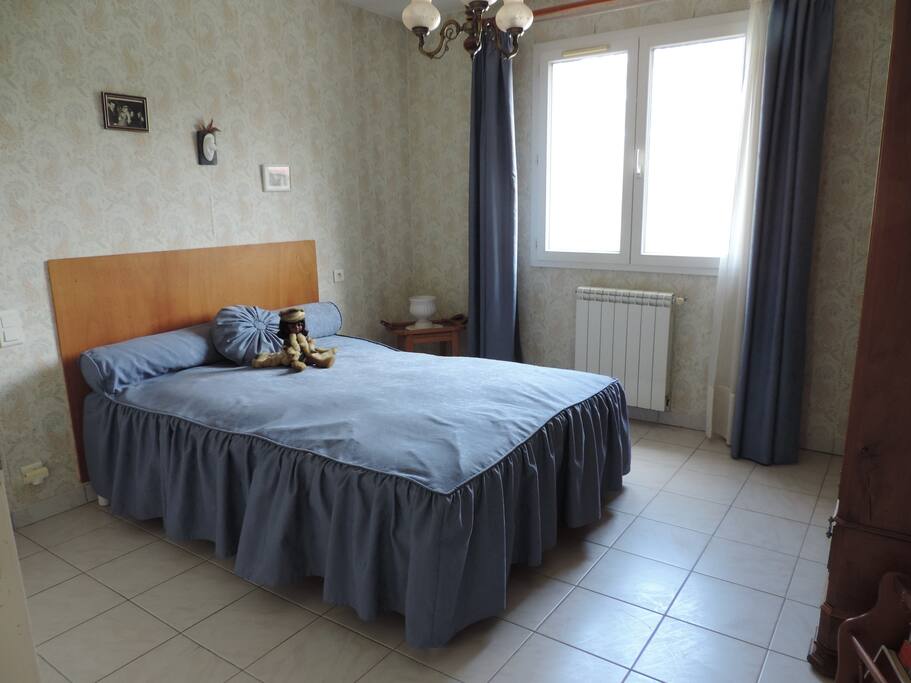 Chambre bleue