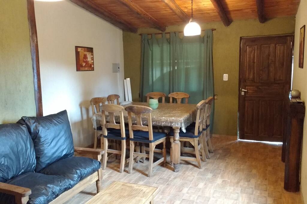 Cabaña 8 personas -
Estar diario