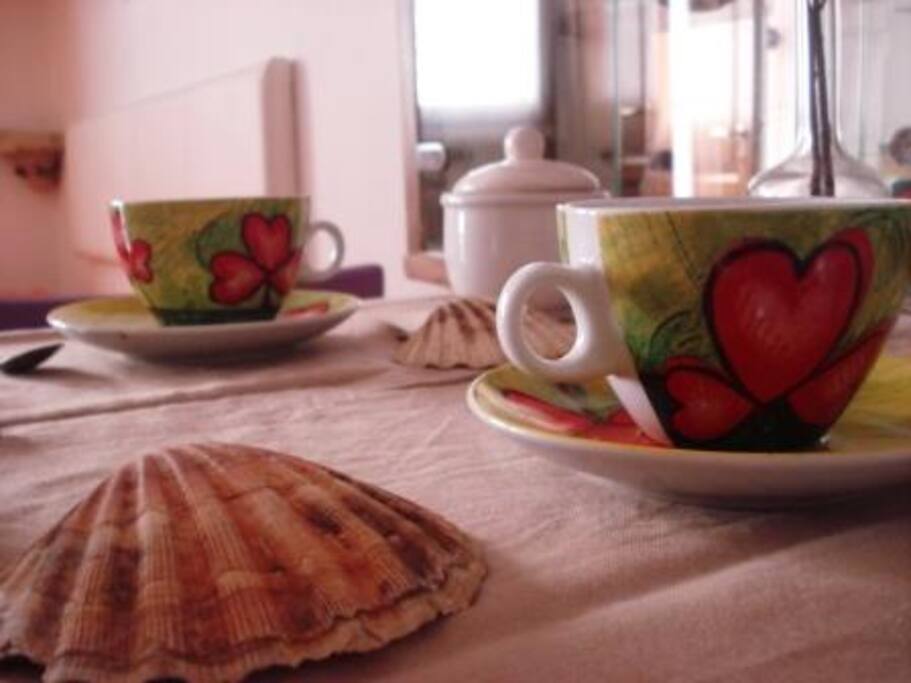 Il piacere di una romantica colazione