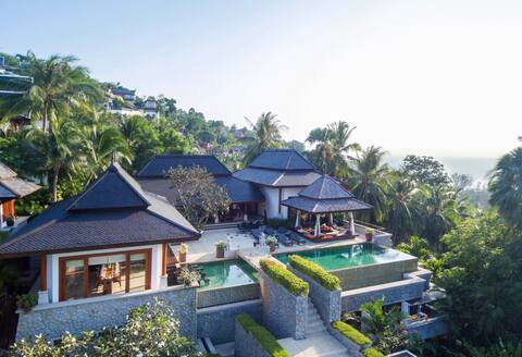 Villa Sanyanga, Surin beach, chef, free minibus