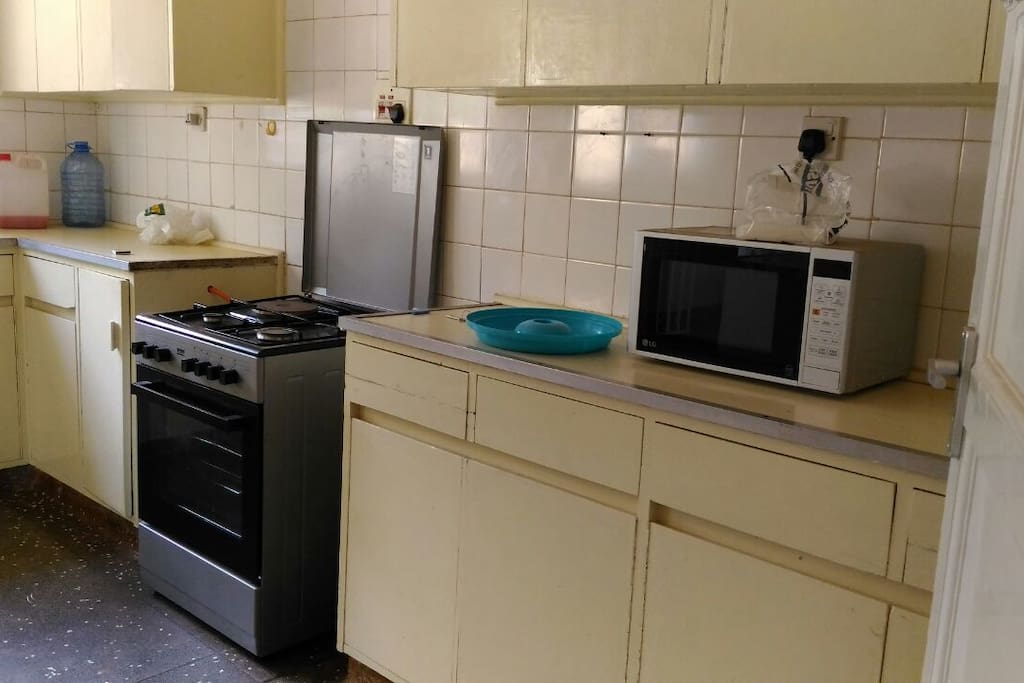 well equipped kitchen
