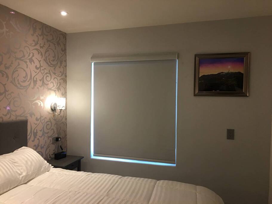 California King Bed.
