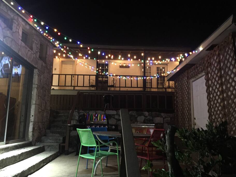 Outside patio