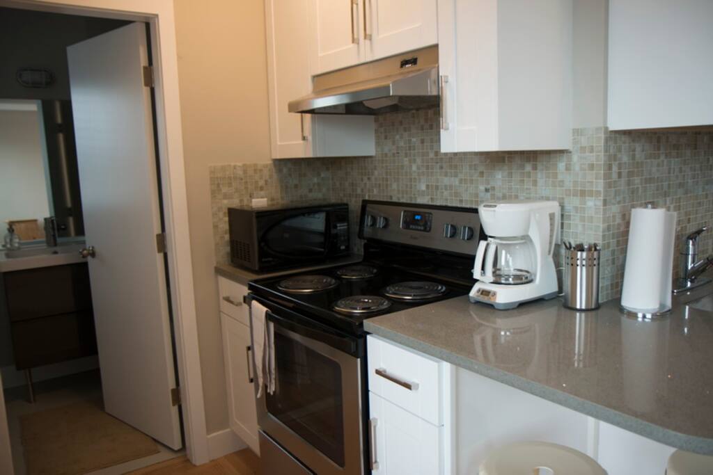Fully equipped kitchen