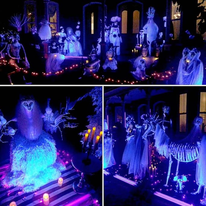 Halloween in Lambertville is a main event! Photographers come from miles around. We average 2000 trick or treaters.