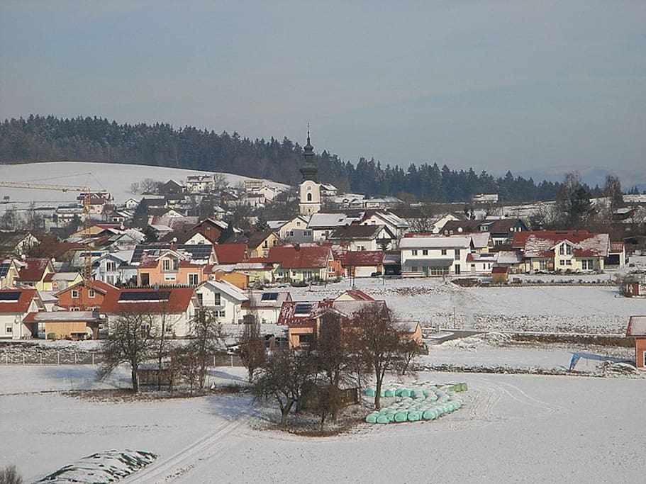 Neukirchen v. W. im Winter