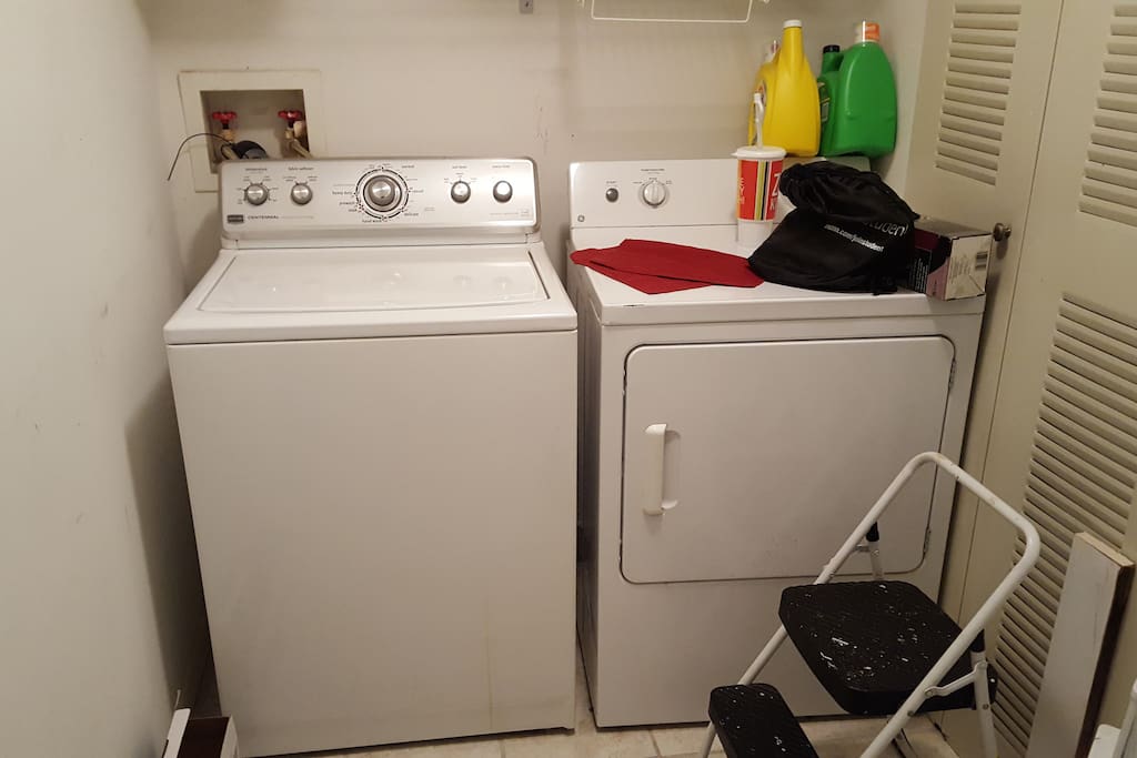 Washer and Dryer in unit