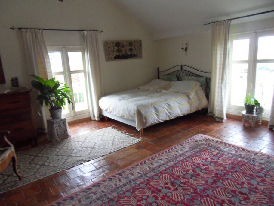 La grande chambre de l'étage