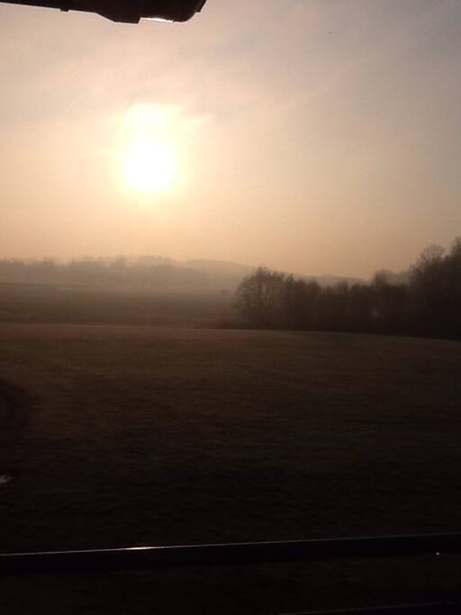 Winter-view to the South