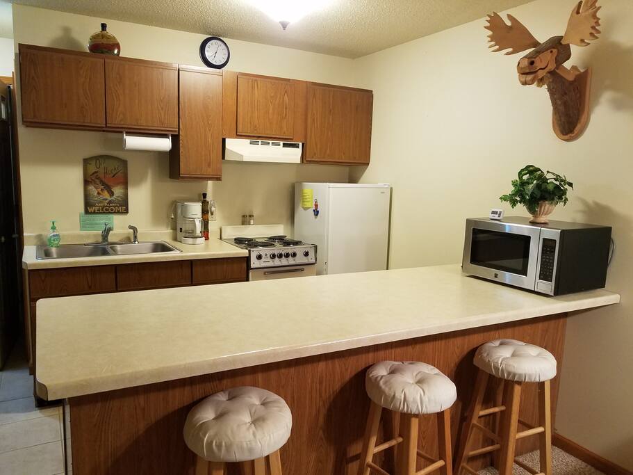 Kitchen Island for your AM coffee