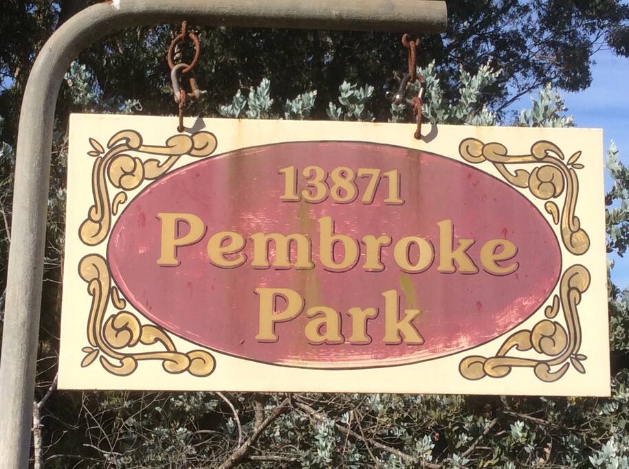 Sign on highway