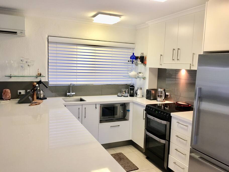 Modern fully equipped kitchen