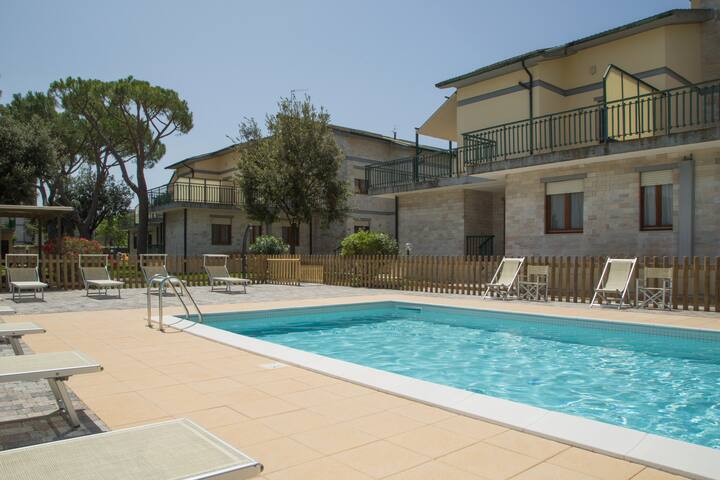 Le Villette - Two-room apartment, ground floor