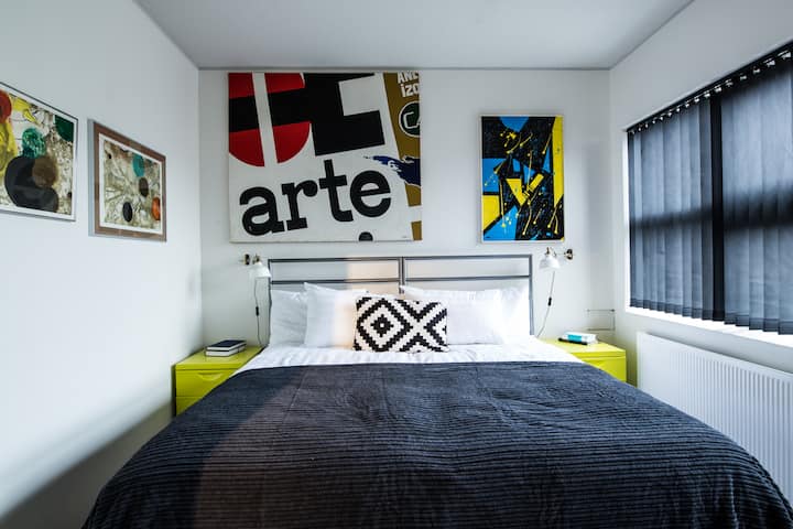 Svefnherbergi 3 sameiginlegt baðherbergi með tveimur svefnherbergjum
