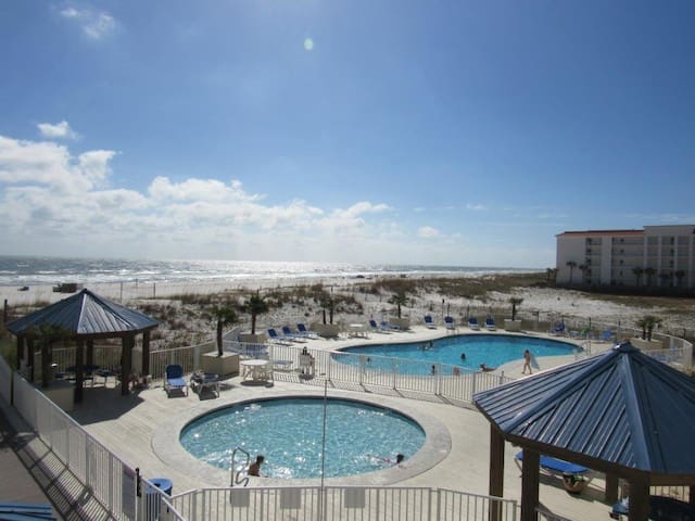 SUGAR BEACH-UNIT 320-FANTASTIC LOCATION-BEACHFRONT