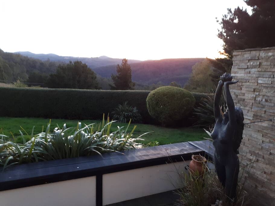 The back verandah