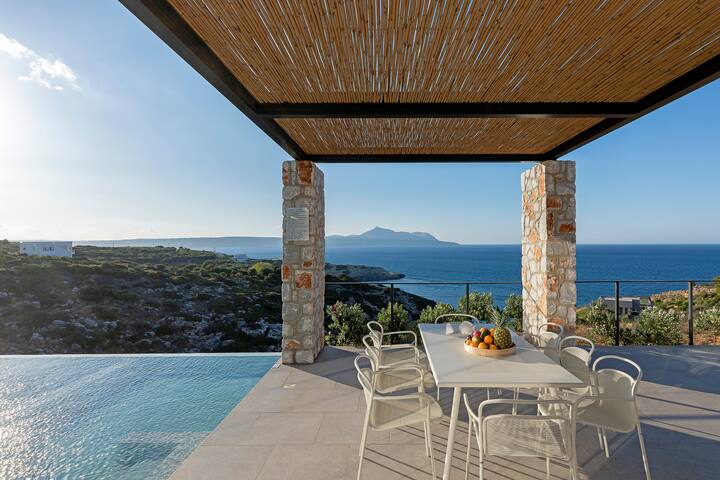 Villa on a hill top with a secret beach gallery image 2