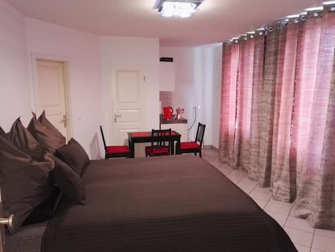Erfolgreiche Airbnb-Immobilie: Amsterdam one-room apartment 4km-Zentrum-Leipzig in Volkmarsdorf