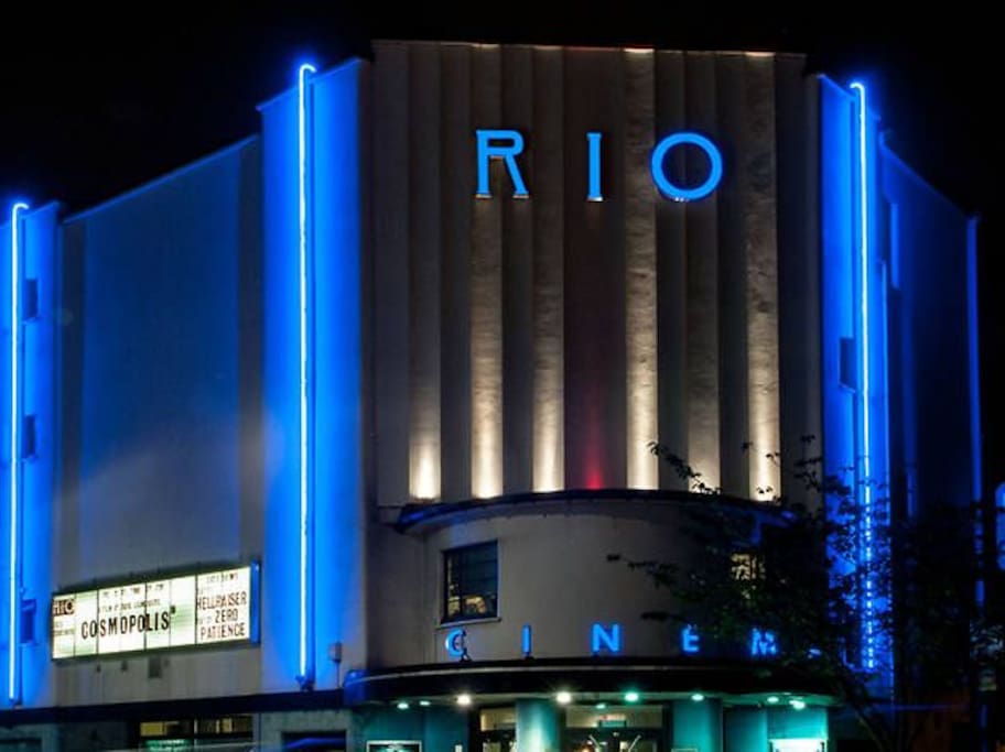 Art Deco cinema next door