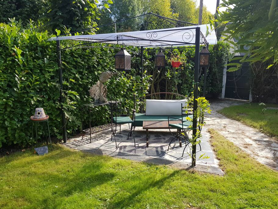 Un autre coin détente du jardin