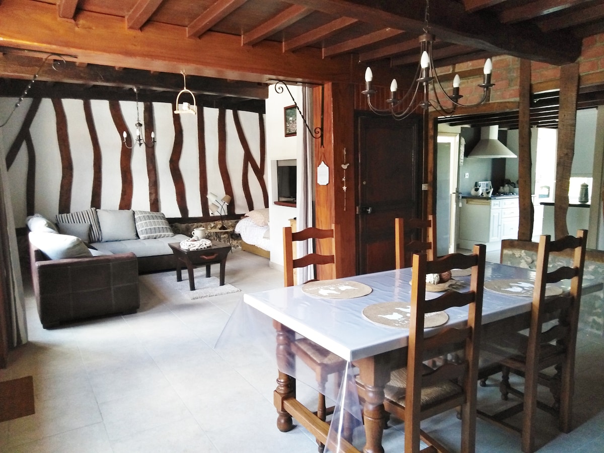 Le coin séjour/salon
