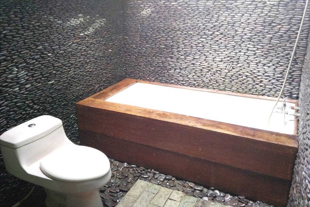 bathroom in room 1