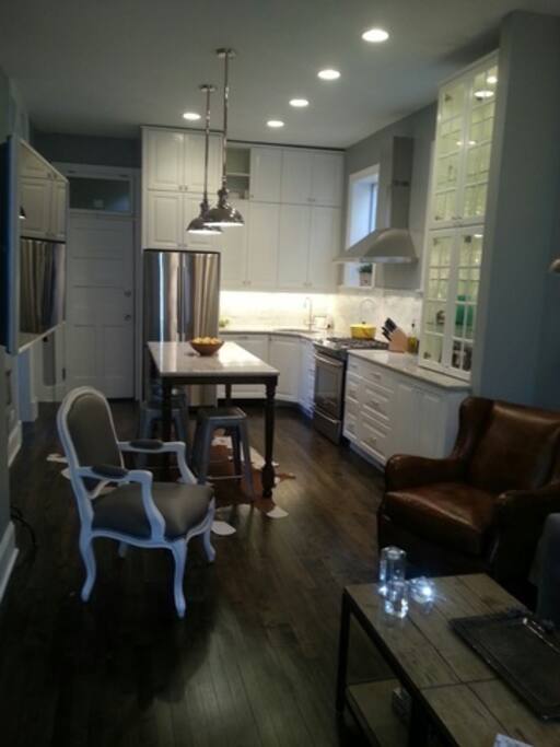 Kitchen off Living Room