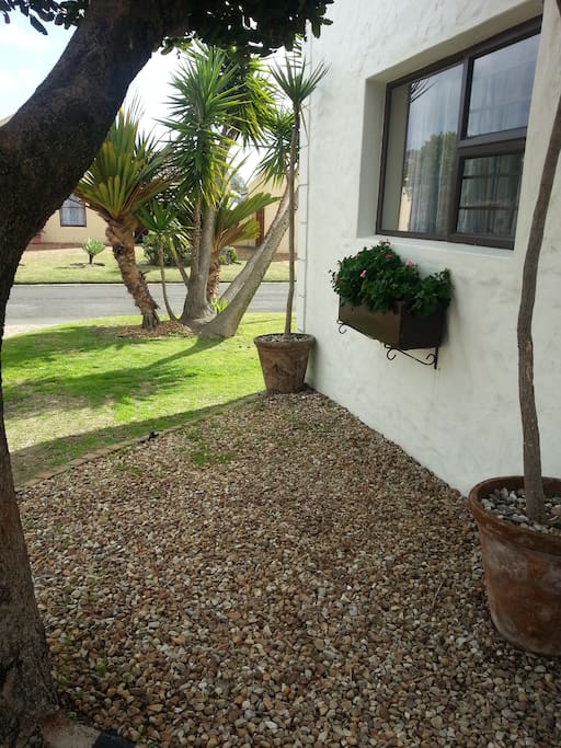 Front of flatlet