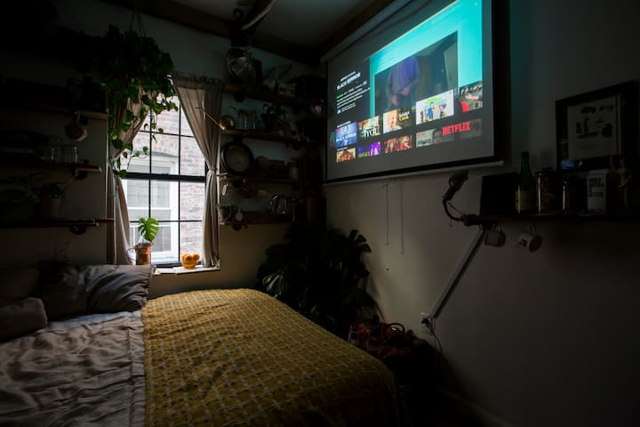 يوجد جهاز عرض متصل بتلفزيون Apple!