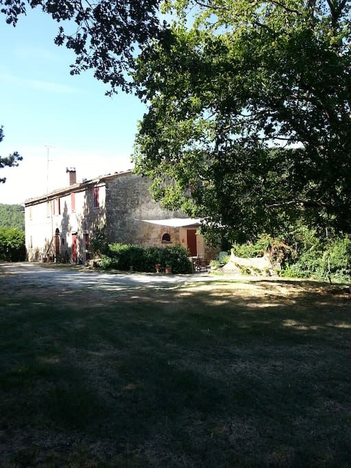 vista dall'aia