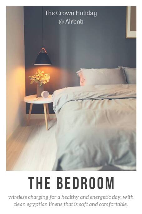 Bedroom: A place of rest and also charging your mobile phone :p