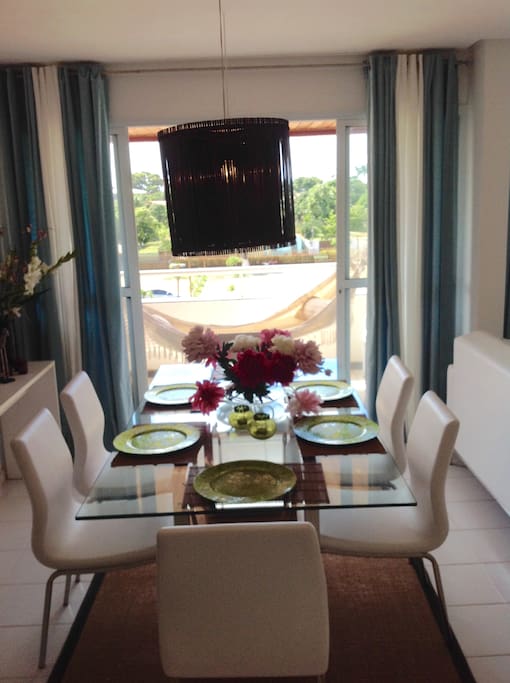 Dining area.
