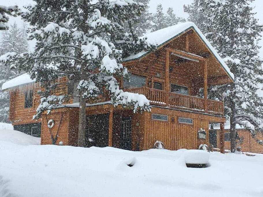 Winter wonderland at Hummingbird Haven