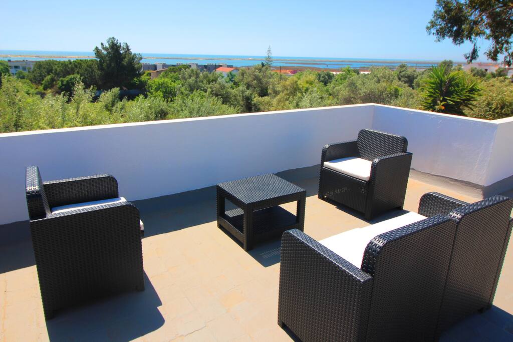 Terrace sea view
