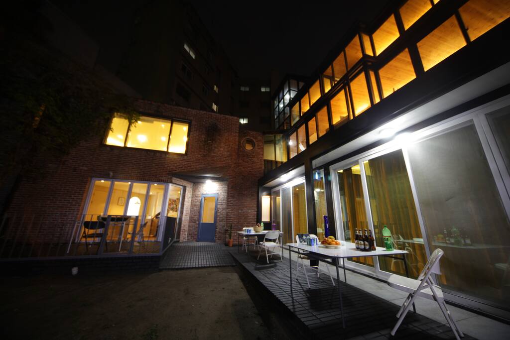 Outside - terrace