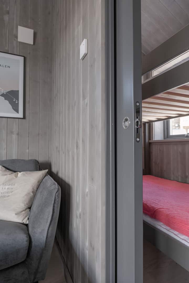 Dormitorio pequeño con 2 camas de 90 cm