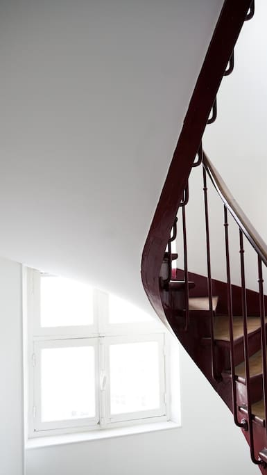 Clean staircase