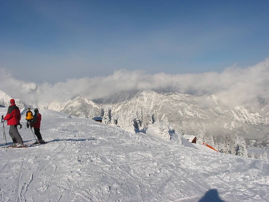 Viel Platz auf der Piste