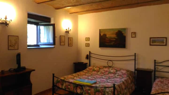 habitación doble más aplicación individual. la logia