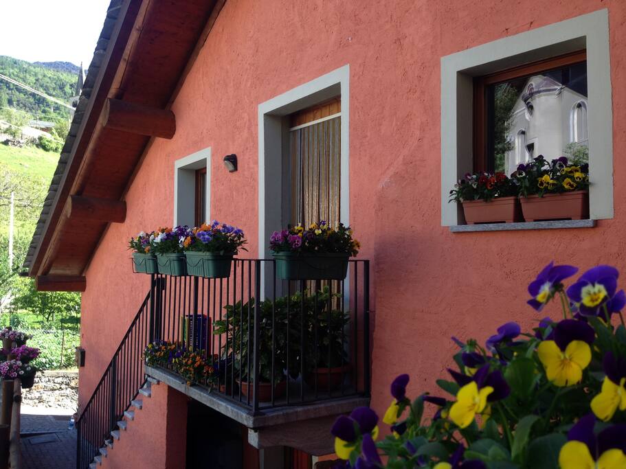 La facciata esterna