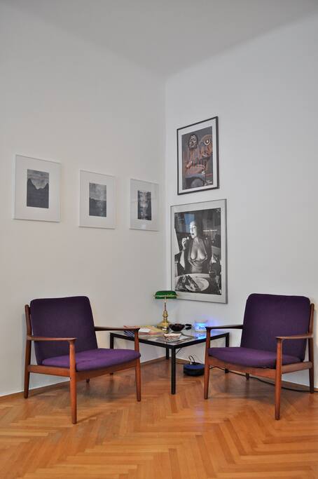 Sitzecke im Wohnzimmer