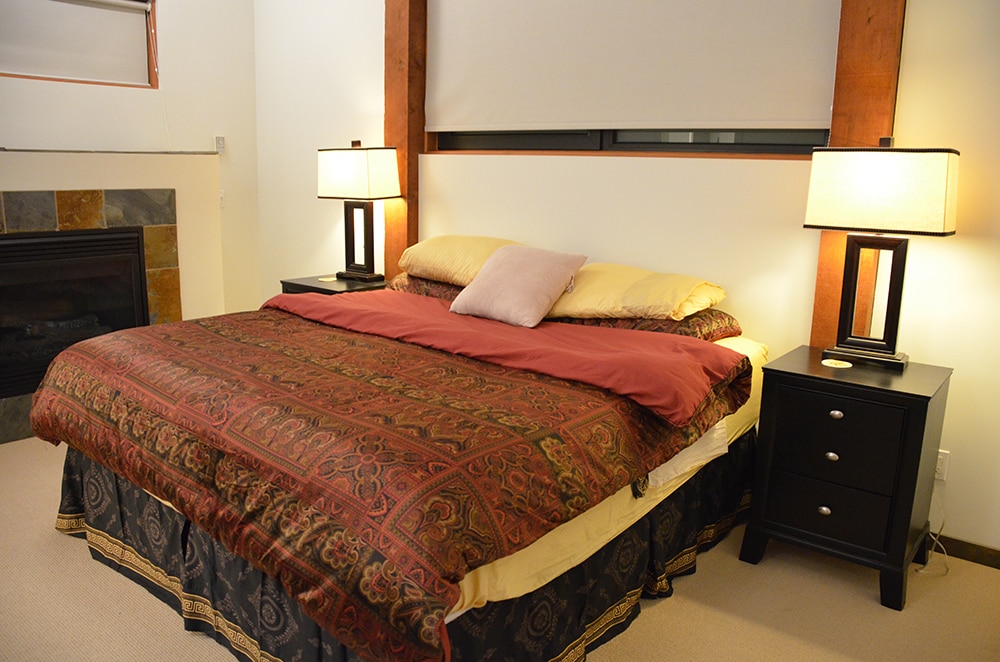 Second Bedroom with Fireplace