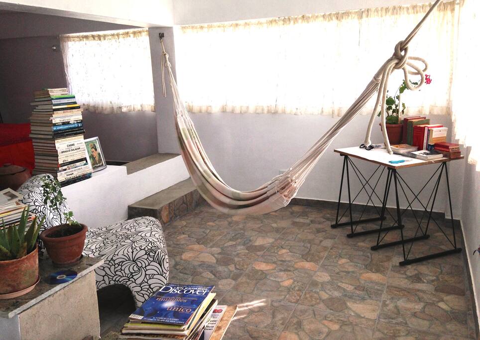 Area to read, write or relax while planning your stay in Venezuela