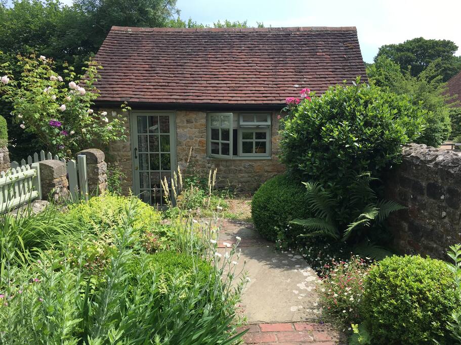 Entrance to cabin