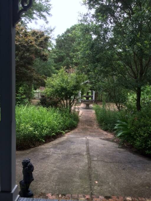 View of front garden
